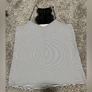 Express Lace Racerback Tank Top